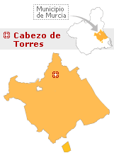 Situacin de Biblioteca Cabezo de Torres en el municipio de Murcia