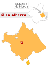 Situacin de Biblioteca La Alberca en el municipio de Murcia